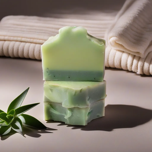 Green Leaf and Aloe Bar Soap