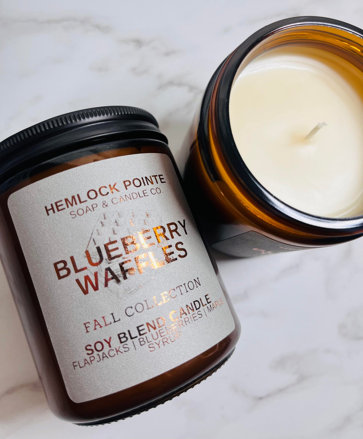 Blueberry Waffles Candle