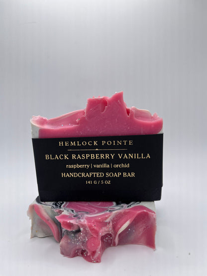 Black Raspberry Vanilla- Handcrafted Vegan Soap