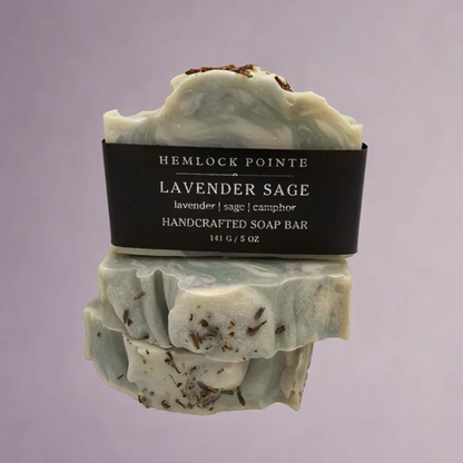 Lavender Sage- Handcrafted Vegan Soap