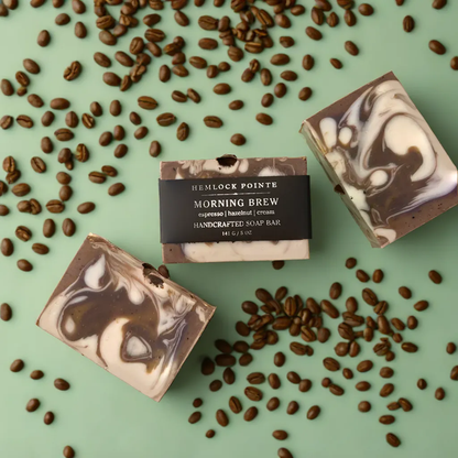 Morning Brew- Handcrafted Exfoliating Coffee Vegan Soap