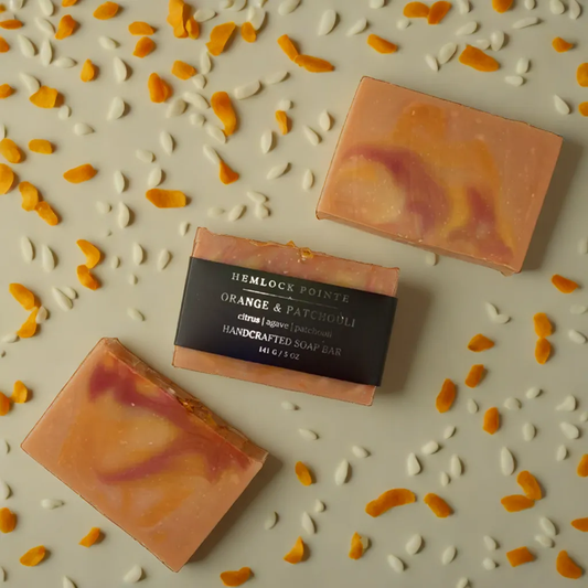 Orange & Patchouli- Handcrafted Vegan Soap