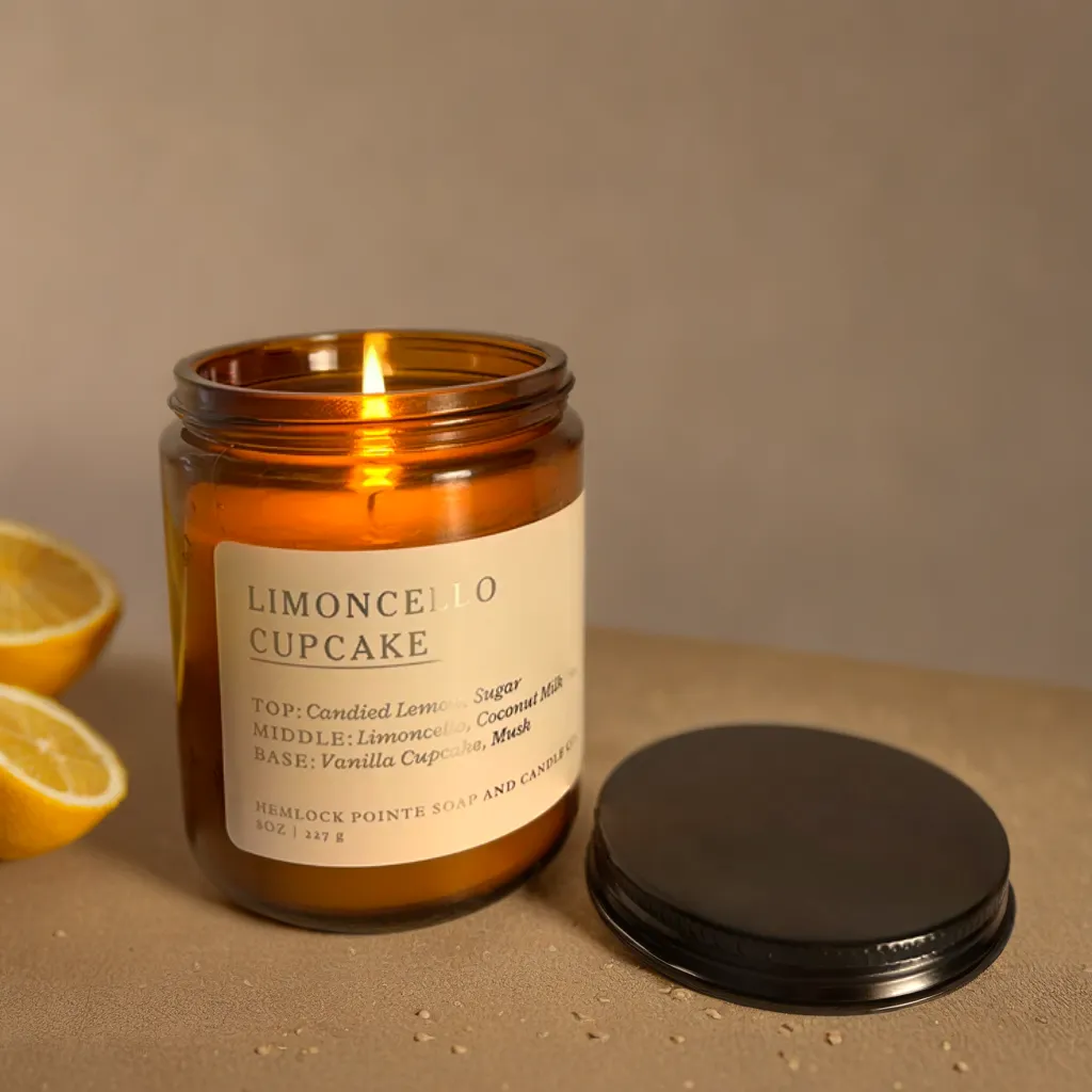 Limoncello Cupcake Candle