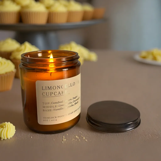 Limoncello Cupcake Candle