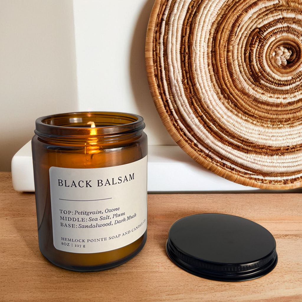 Black Balsam Candle