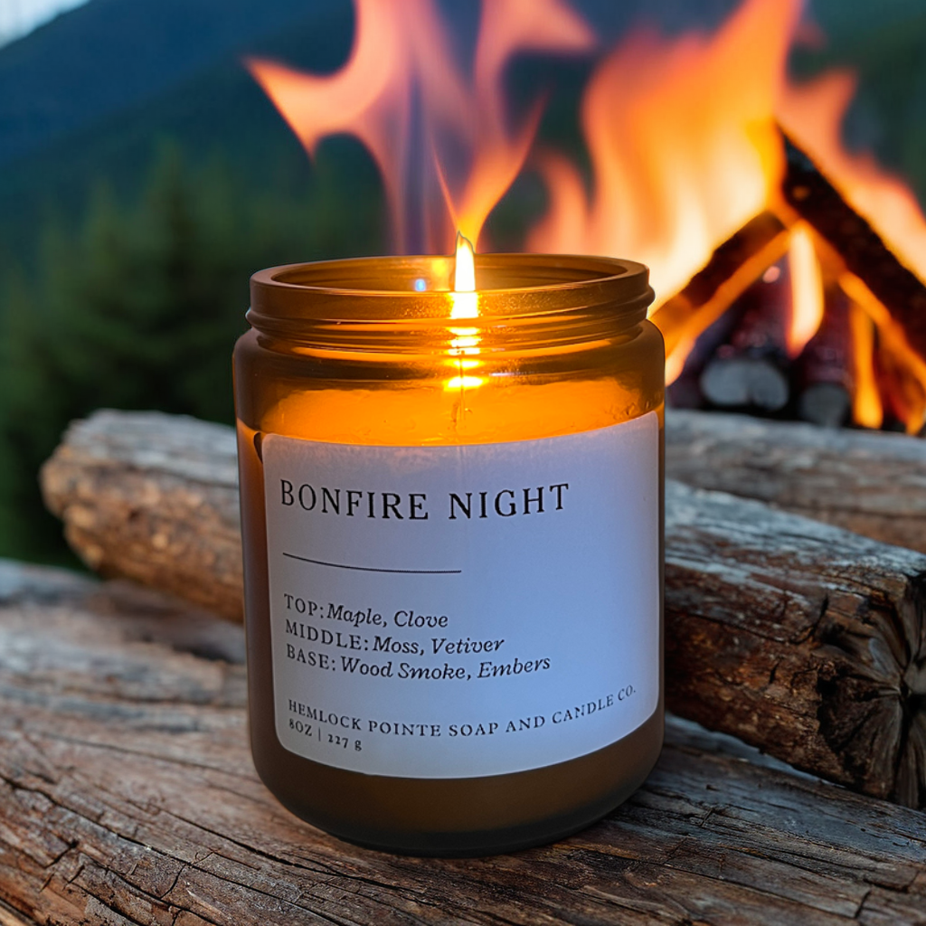 Bonfire Night Candle