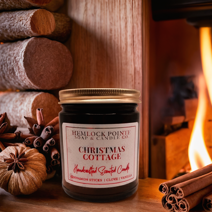 Christmas Cottage Candle