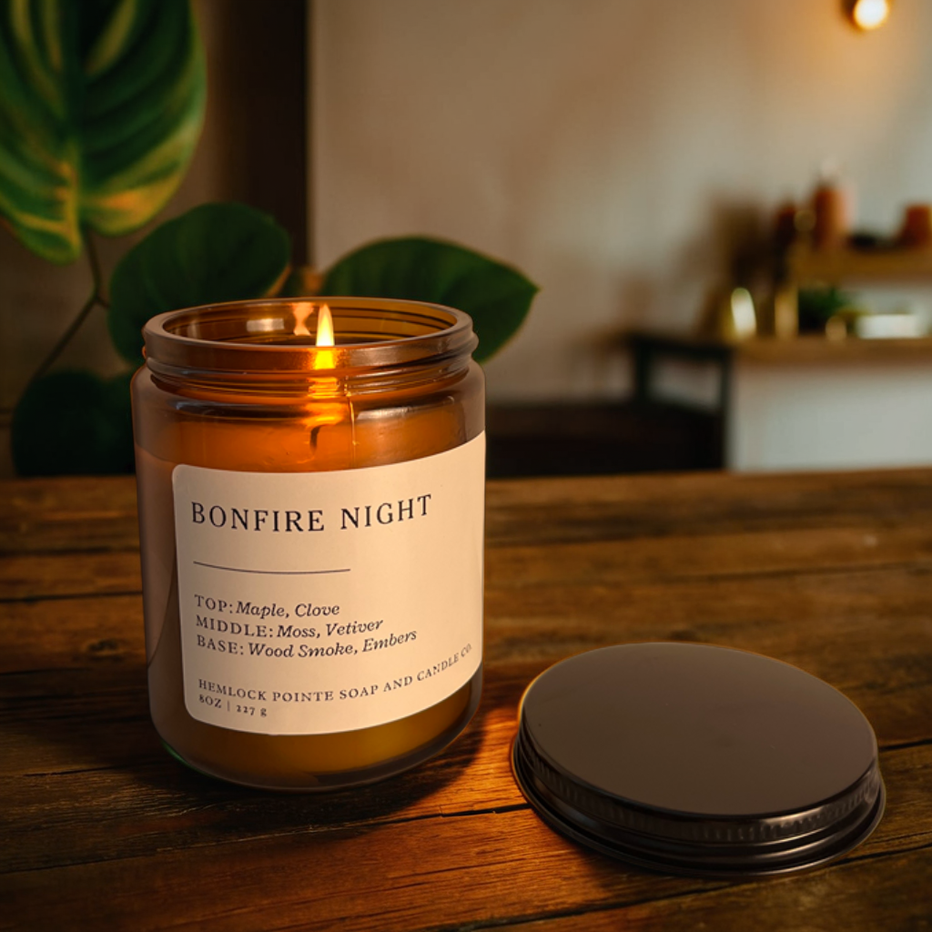 Bonfire Night Candle