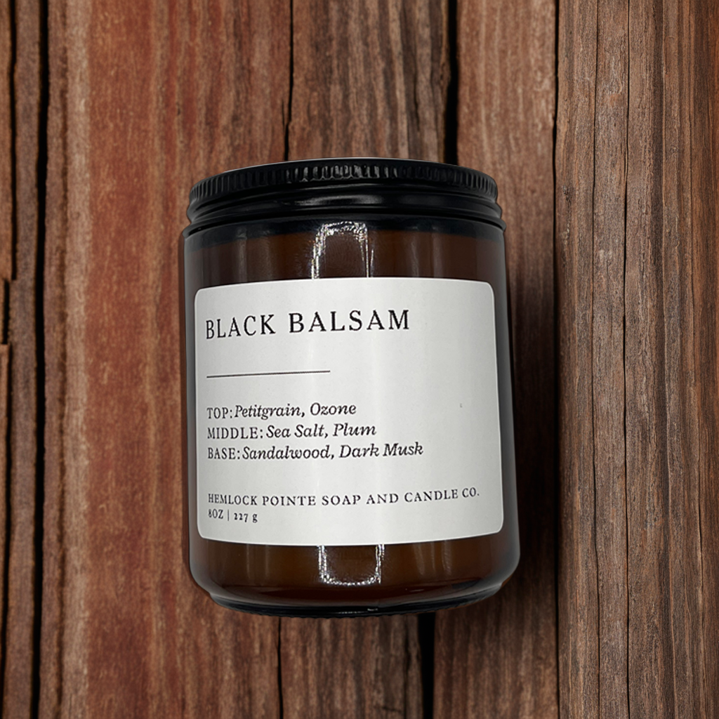 Black Balsam Candle